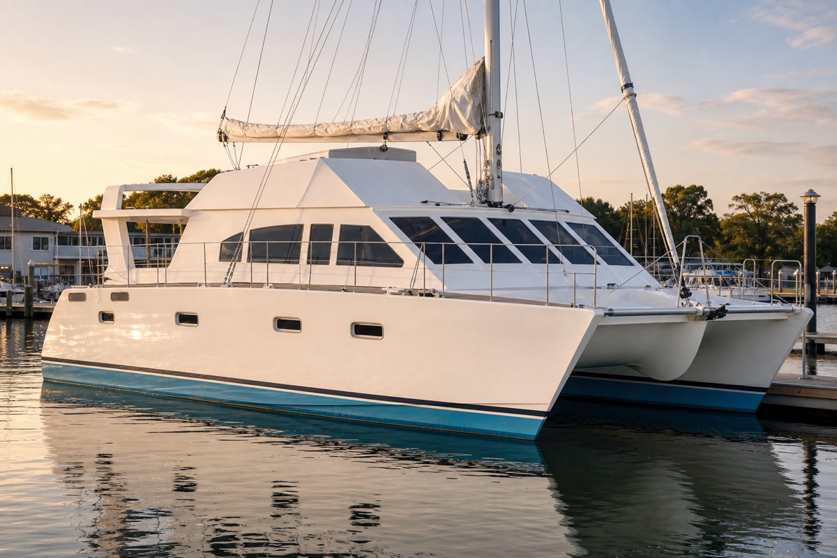 Bruce Roberts catamaran