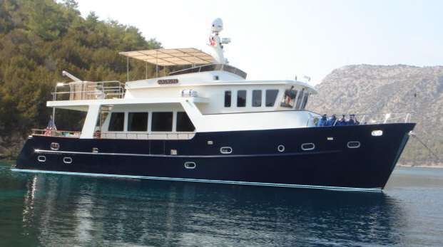TRAWLER YACHT 52 steel or aluminum kit and plans ...