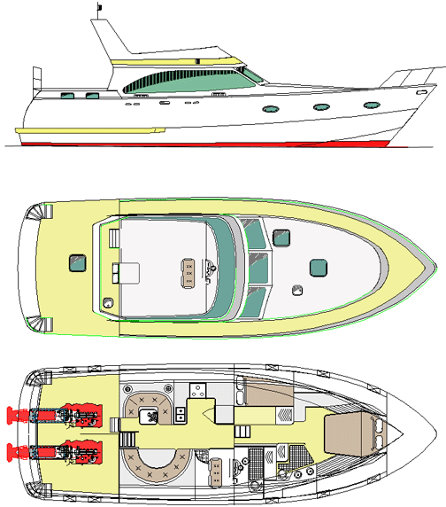 EURO 14 POWER boat building kits cutting files steel and ...