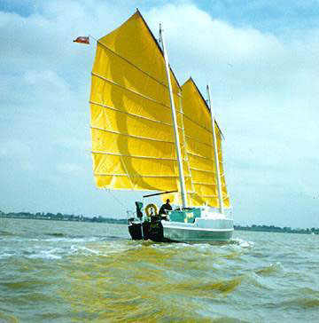 chinese junk boat plans